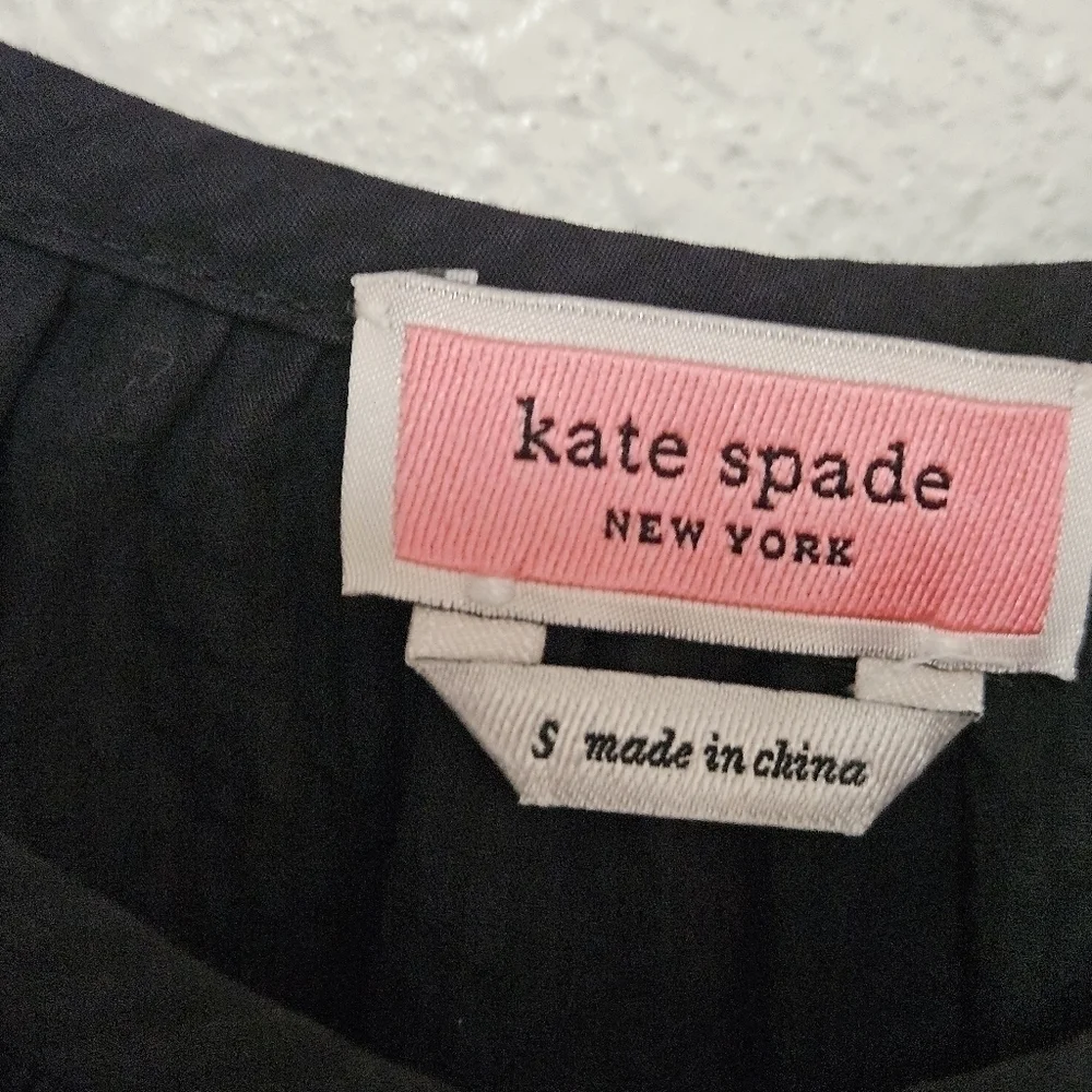 Kate Spade New York size small balloon sleeve top
